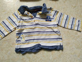 T-shirt ML garçon 6 mois