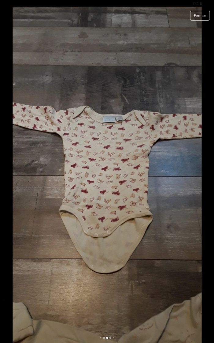 Lots de 5 bodies manche longue - photo numéro 3