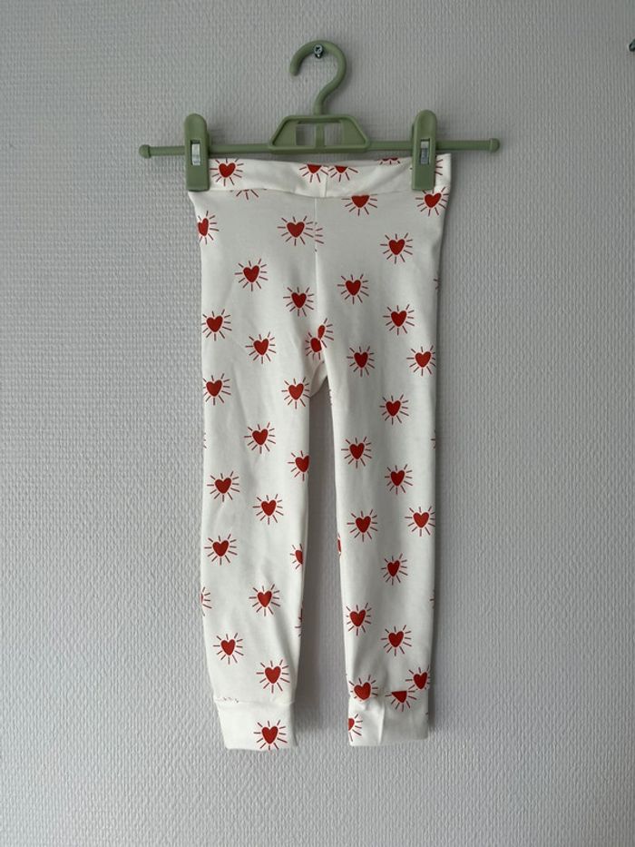 Legging motif cœur