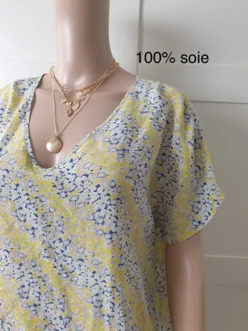 Blouse 100% soie Caroll