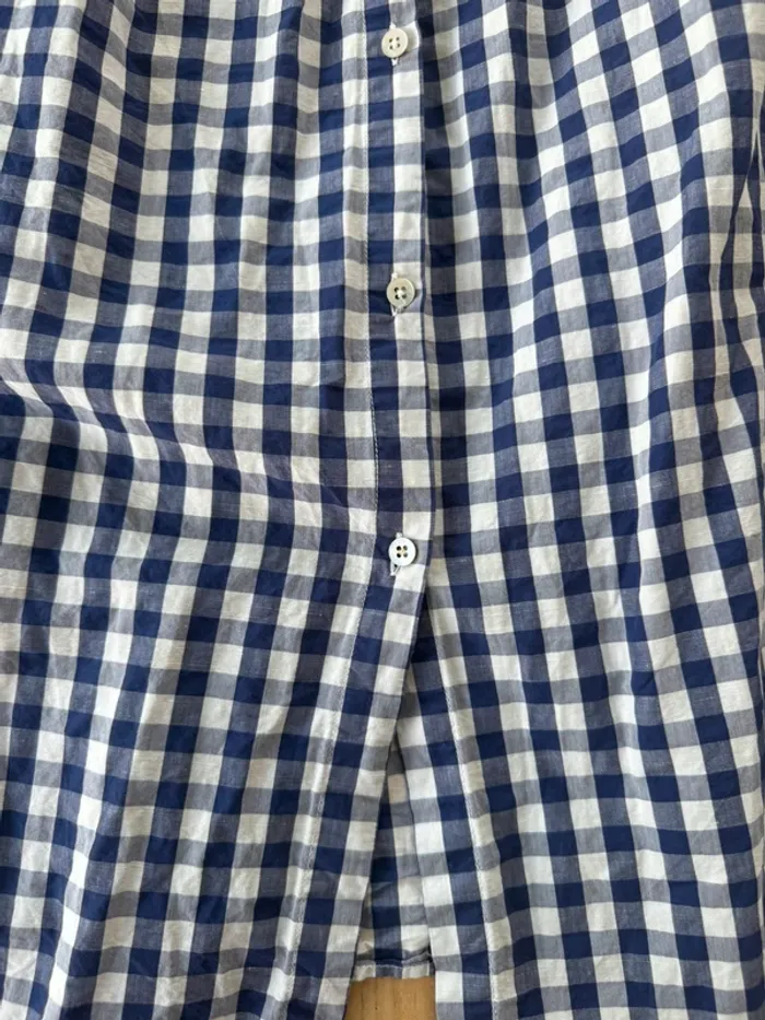 Robe Zara taille M Vichy bleu - photo numéro 8