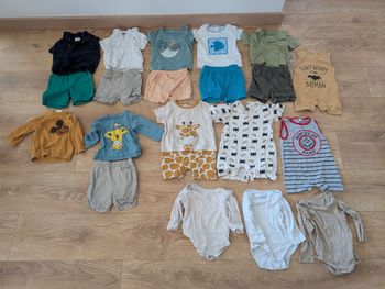 Lot de vêtements bébé garçon été 6 mois