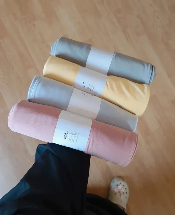 Lot de 4 hijabs en jersey premium luxe - photo numéro 13