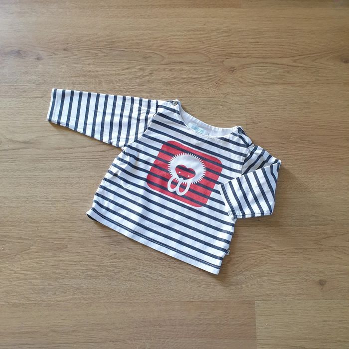 💚 Tee-shirt ML 9 mois Obaïbi #emyfleury_9moisgarçon