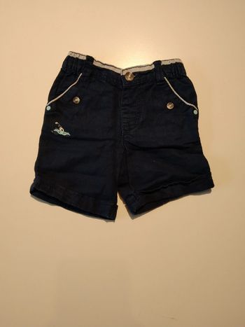 short esprit lin sergent major garcon 6 mois