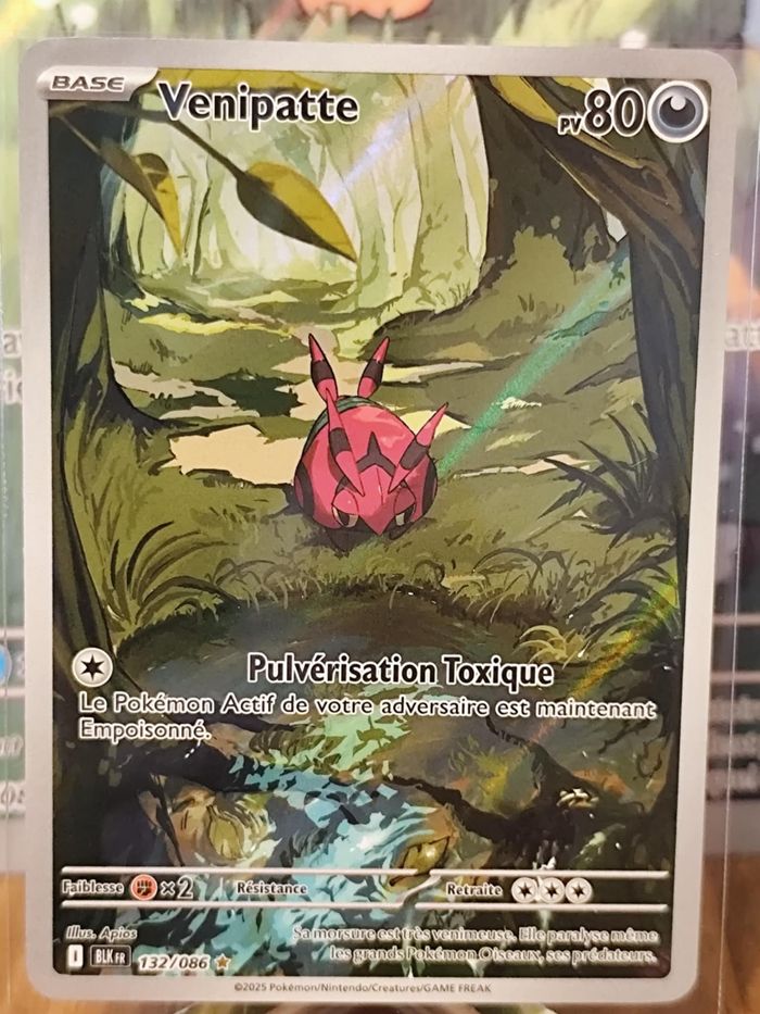 Venipatte 132/086 - Foudre Noire - EV10.5 Pokémon - photo numéro 3