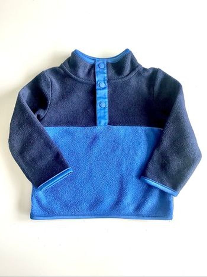 Sweat-shirt polaire 9-12 mois ou 80 cm