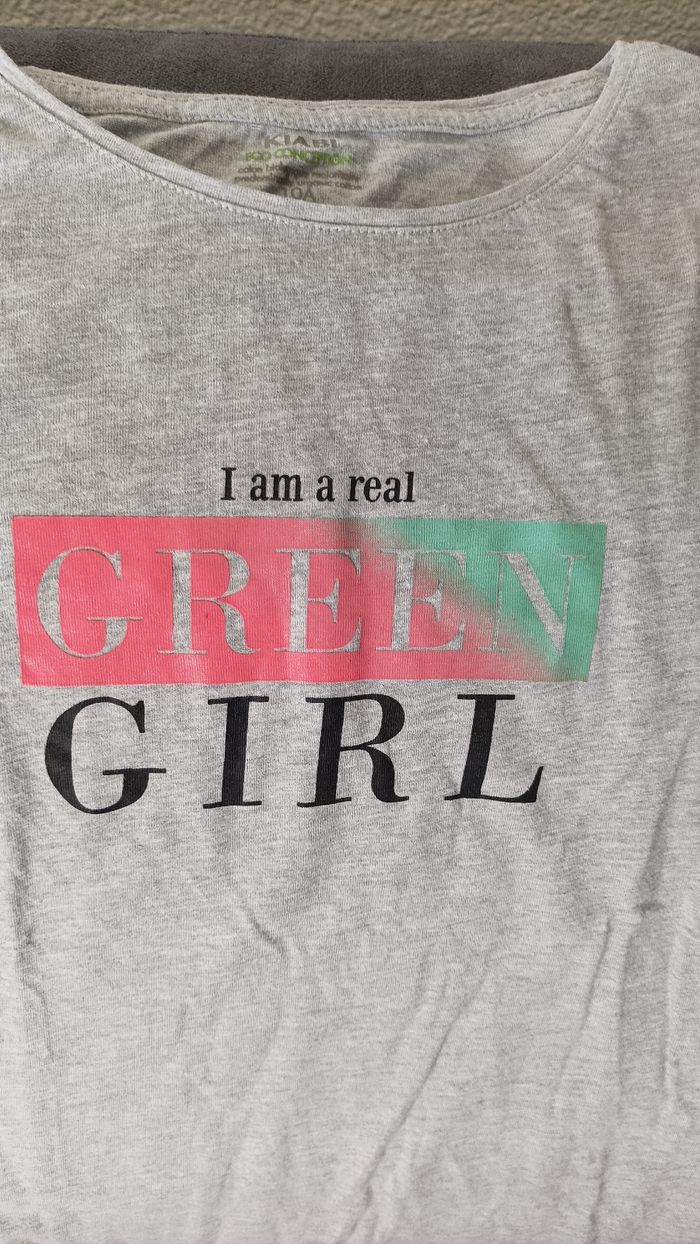 Lot 2 t-shirt manches longues fille - photo numéro 6