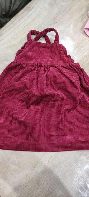 Robe en velours