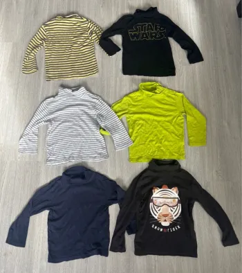 6 col roulé Taille 4 ans