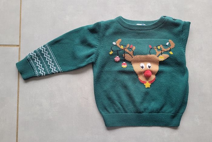 Pull de Noël 12 mois