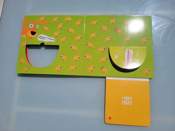 Livre surprise grand format 🦘 Coucou Kangourou ! 🦘 éditions langue de chat - photo numéro 9