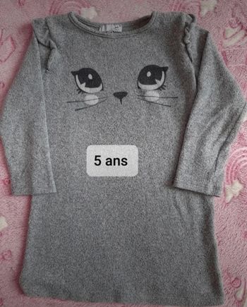 Robe pull 5 ans
