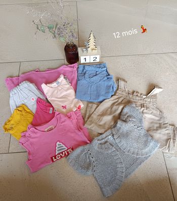 lot vêtements 12 mois 