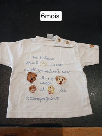 Tee shirt manche courte