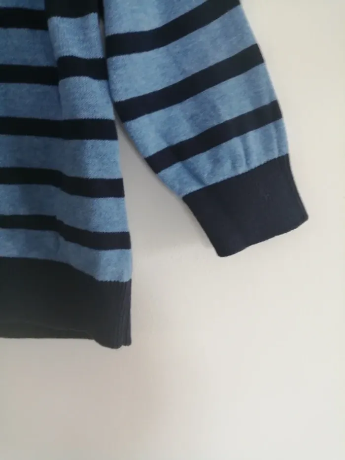Gilet kimbaloo bleu ciel rayer marine - photo numéro 3
