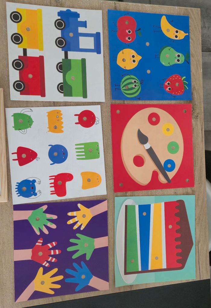 Jeu des couleurs aimanté Montessori - photo numéro 4