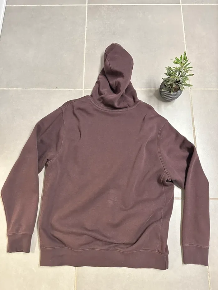 Pull Nike Bordeau à capuche - photo numéro 2