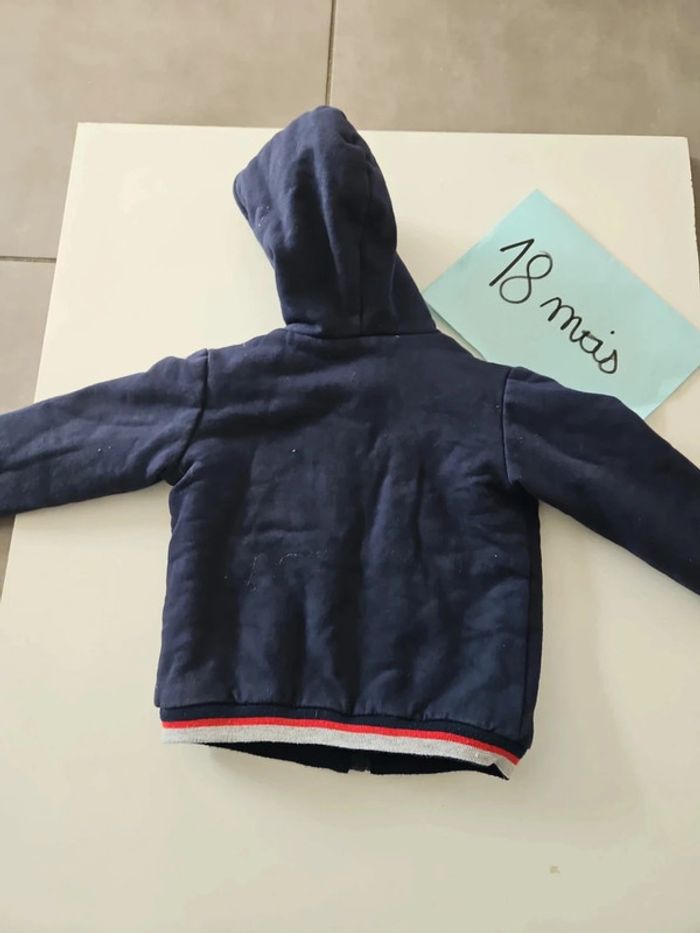 Gilet sweat chaud  18 mois - photo numéro 5