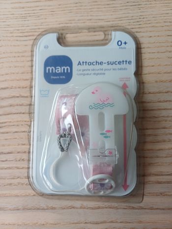Attache sucette Mam
