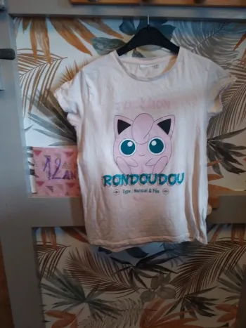 T shirt 12ans pokémon rondoudou