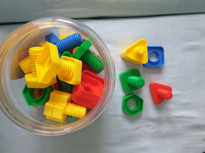 Jeux de vis et écrou plastique - photo numéro 2