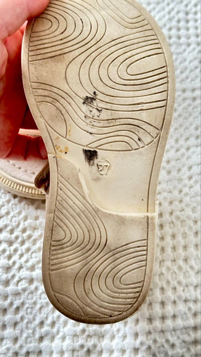 Sandales fille taille 27 - photo numéro 2