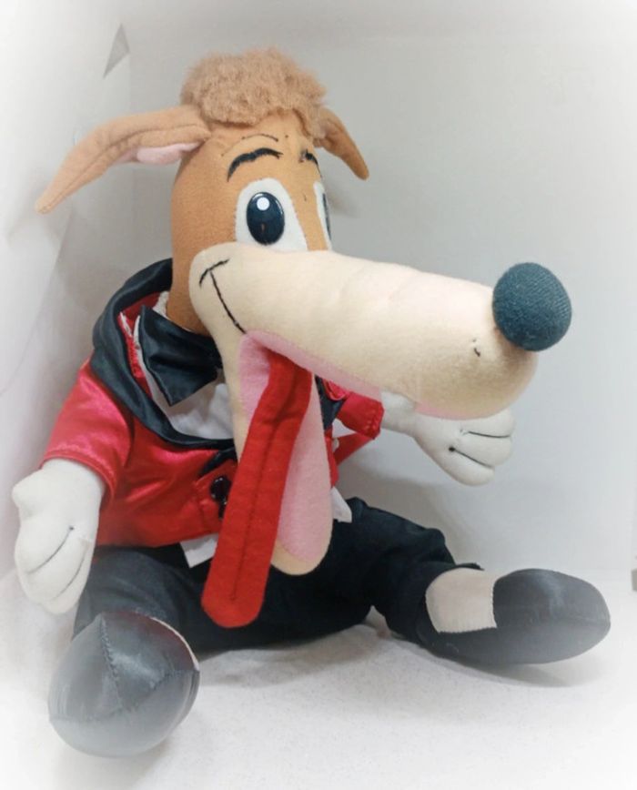 Peluche plush Teddy loup Wolf costume tenue soirée Tex Avery cartoon Turner look tropico