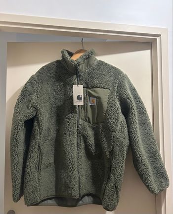 Carhartt WIP Veste polaire sherpa vert - unisexe tendance streetwear