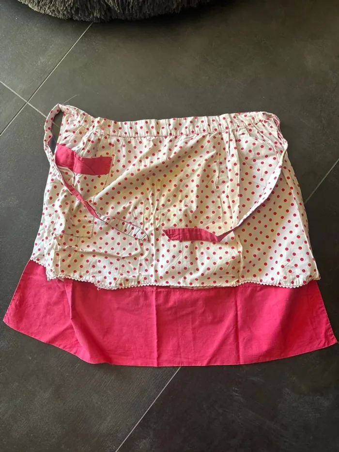 Tablier vintage ancien 1960