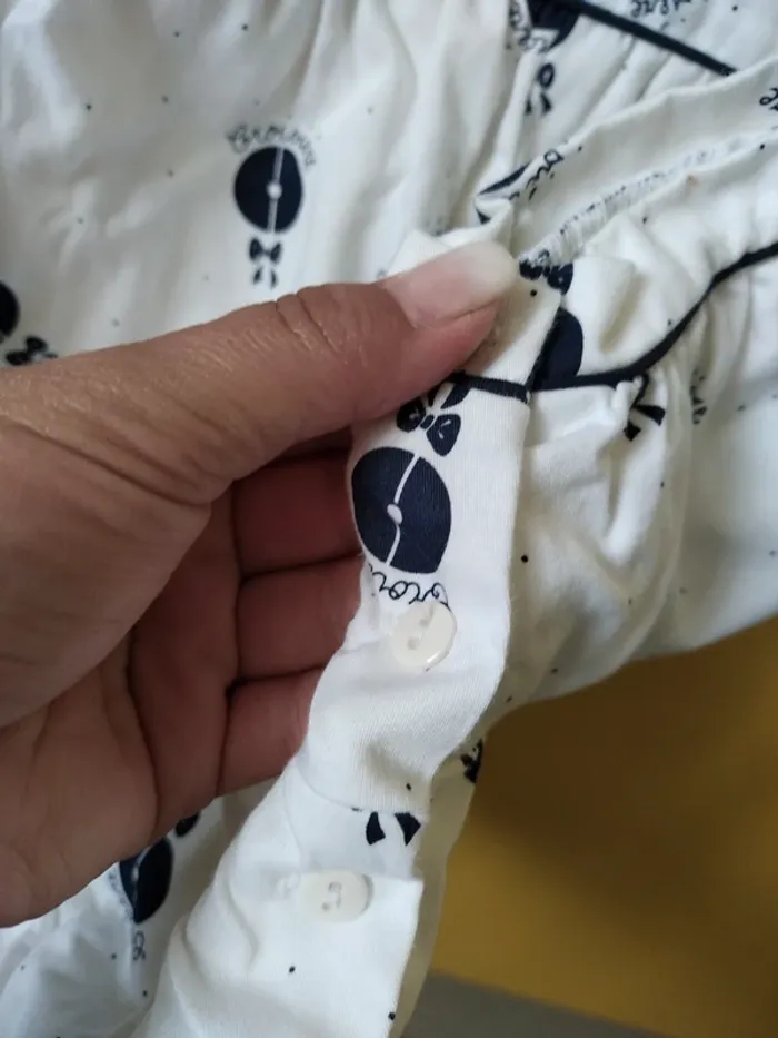Combi combinaison barboteuse bébé mixte fille garçon mer vacances croisière - photo numéro 4