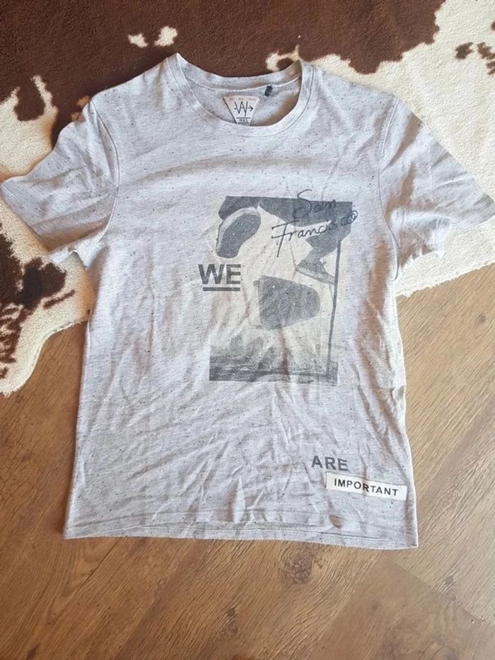 Lot de 2 tee shirts ikks garçon 12ans - photo numéro 4