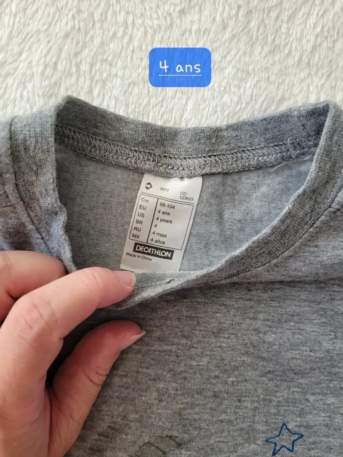 T-shirt MC 4 ans / Quechua - photo numéro 3