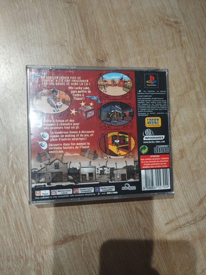 Lucky luke la fièvre de l'ouest ps1 - photo numéro 2
