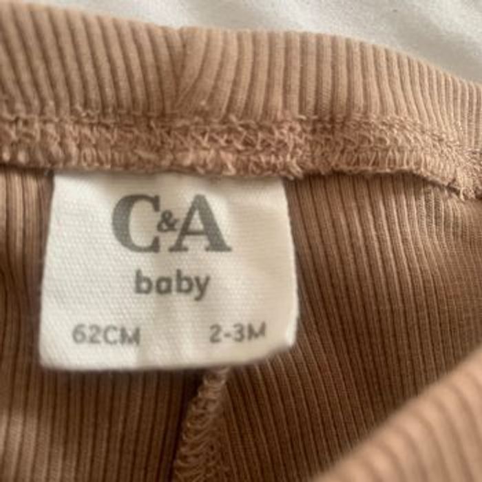 Pantalon marron bébé 2-3 mois - photo numéro 2