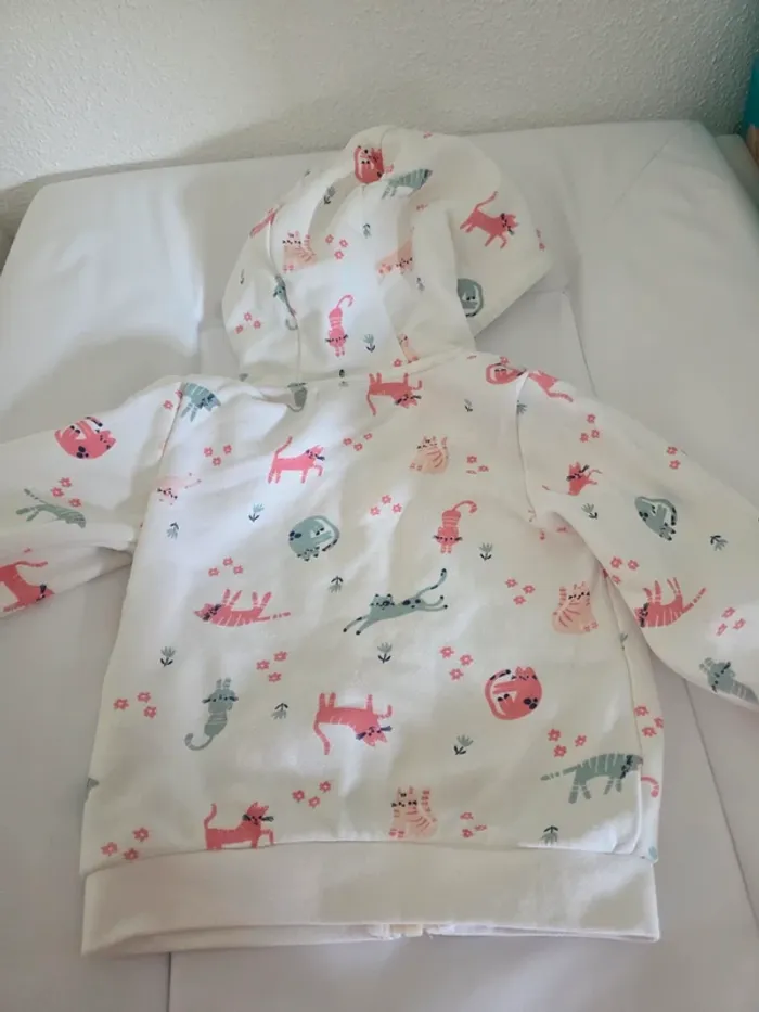 Ensemble jogging bébé fille 12 mois - photo numéro 3
