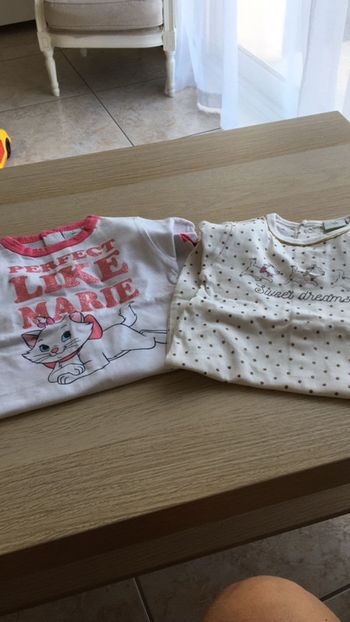 Lot de deux pyjamas disneys fille