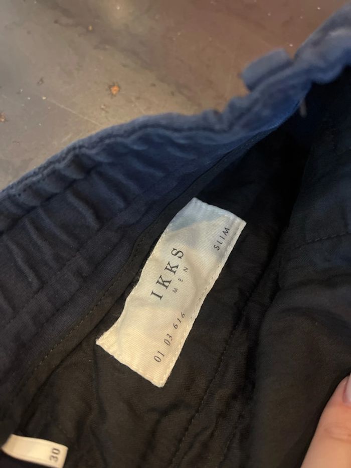 Pantalon IKKS chino matière jogging - photo numéro 3
