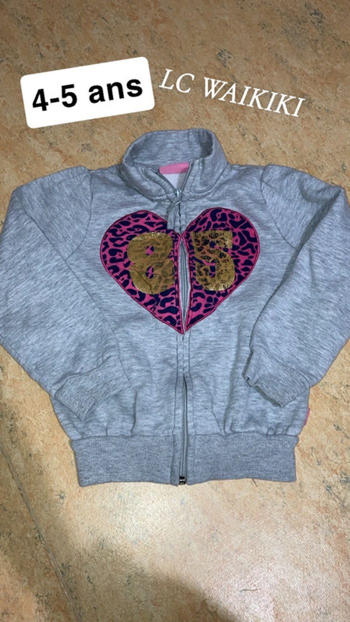 Gilet 4/5 ans
