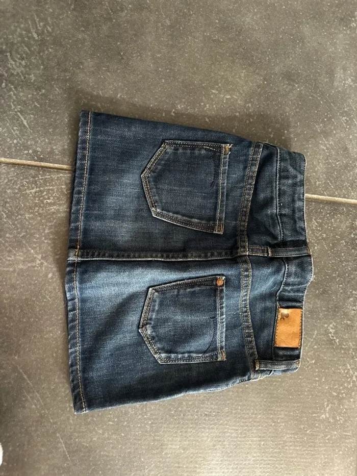 Jupe jeans fille - photo numéro 3
