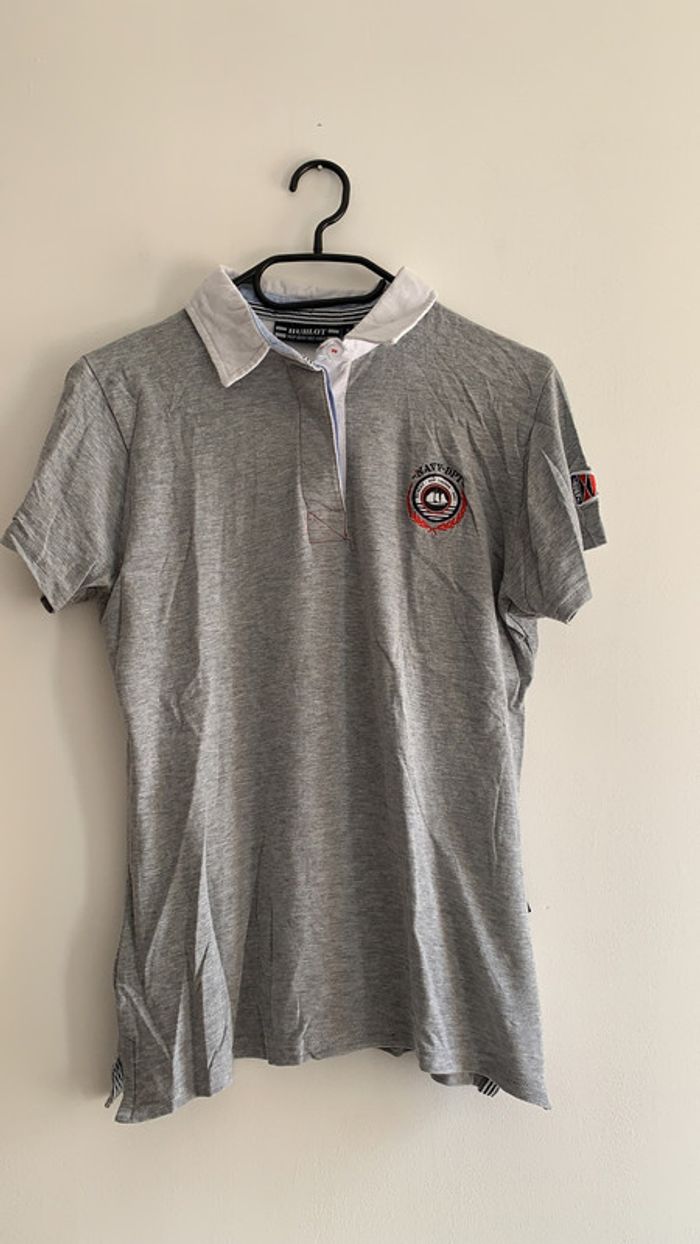 Polo femme Gris