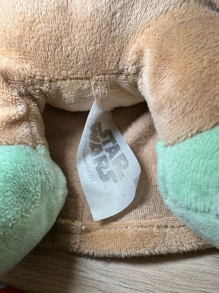 Peluche maître yoda stars wars - photo numéro 3