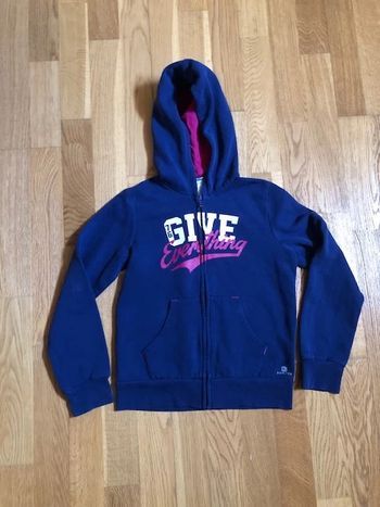 Veste de jogging Domyos 10 ans (133 / 142 cm)