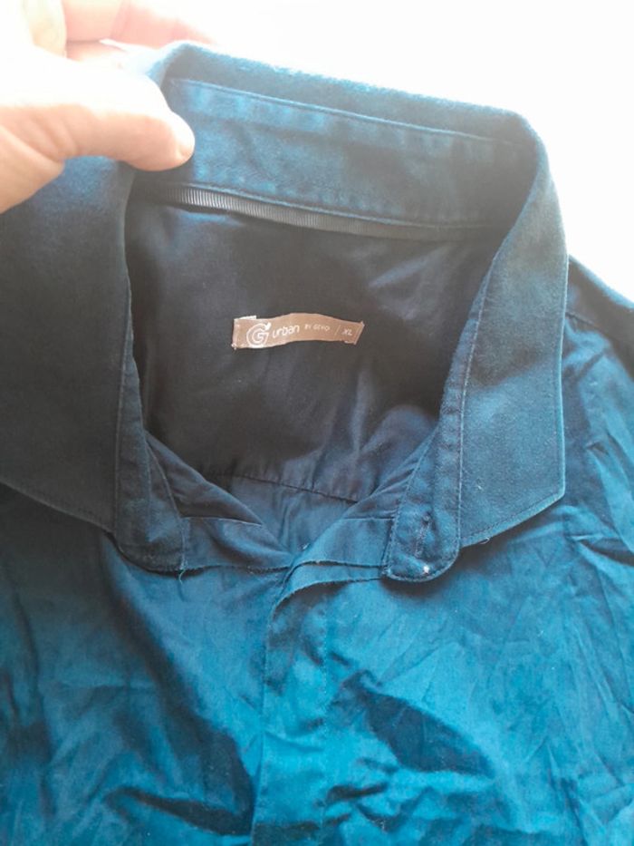 Chemise bleu Gémo taille 42 💞 - photo numéro 3
