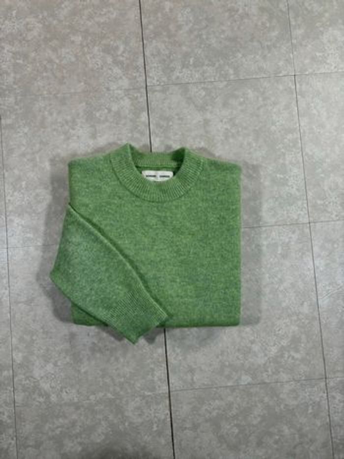 sweat/pull col rond à manches longues Samsøe Samsøe vert S laine