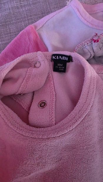 Lot 3 pyjamas 18 mois
