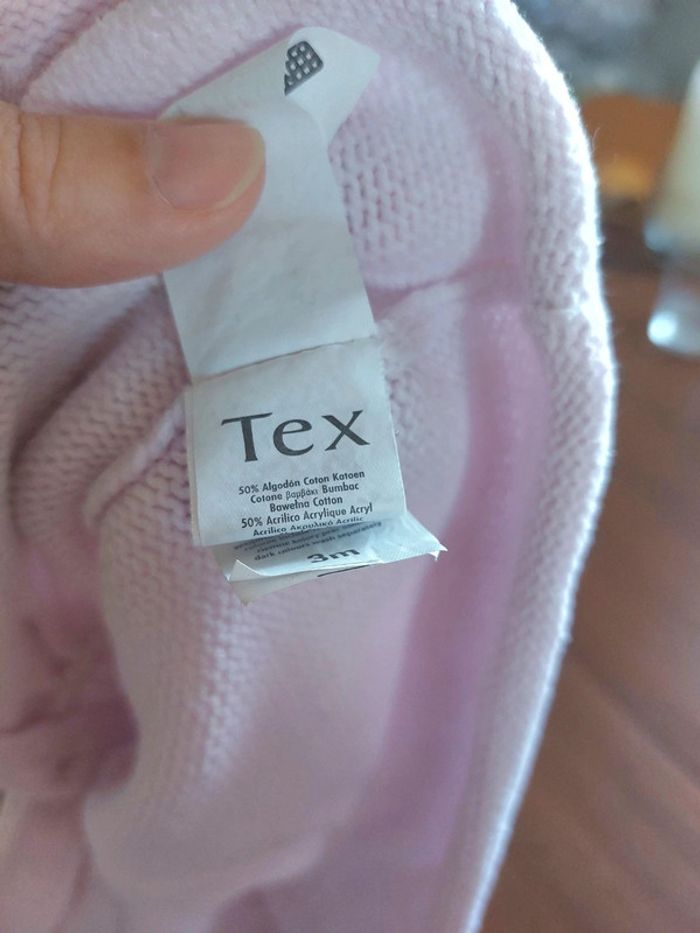 Gilet Tex taille 3 mois - photo numéro 4