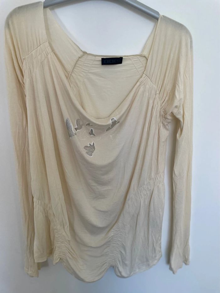 Blouse col plongeant - photo numéro 4