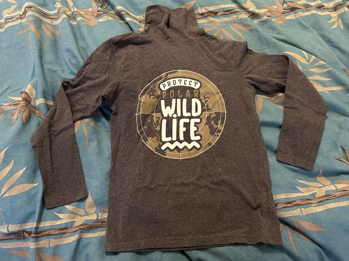 Sous pull col roulé vertbaudet 12 ans