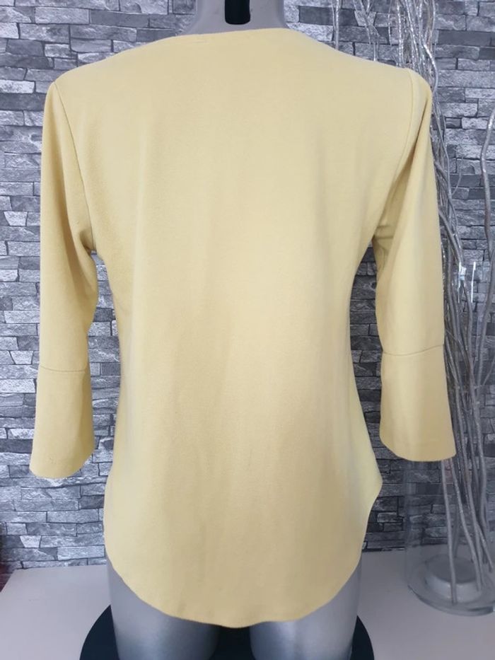 Haut jaune Taille Unique - photo numéro 3